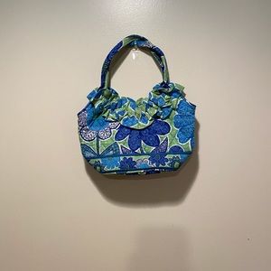 Small purse, blue green, good condition